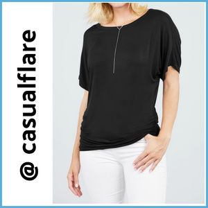 🐱NWT-Soft Dolman Rayon Top L🐱